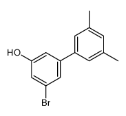 3-bromo-5-(3,5-dimethylphenyl)phenol Structure