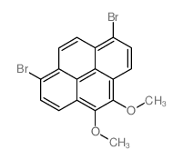 1,8-二溴-4,5-二甲氧基芘结构式