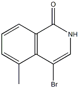 4-bromo-5-methylisoquinolin-1(2H)-one Structure