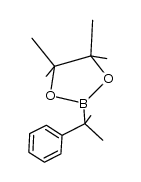 4,4,5,5-tetramethyl-2-(2-phenylpropan-2-yl)-1,3,2-dioxaborolane结构式