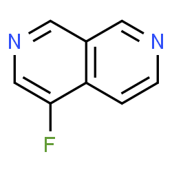 4-Fluoro-2,7-naphthyridine结构式