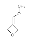 3-(Methoxymethylene)oxetane Structure