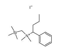 α-propylbenzyldimethyl(trimethylsilylmethyl)ammonium iodide Structure