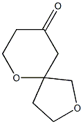 2,6-dioxaspiro[4.5]decan-9-one Structure