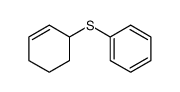 cyclohex-2-enyl phenyl sulfide Structure
