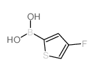 (4-Fluorothiophen-2-yl)boronic acid Structure