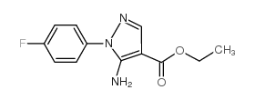 5-氨基-1-(4-氟苯)吡唑-4-羧酸乙酯图片