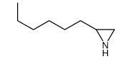 2-hexylaziridine Structure