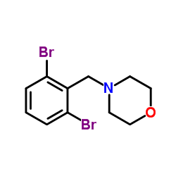4-(2,6-Dibromobenzyl)morpholine Structure