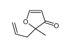 2-methyl-2-prop-2-enylfuran-3-one Structure