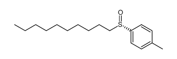 1-((S)-Decane-1-sulfinyl)-4-methyl-benzene Structure