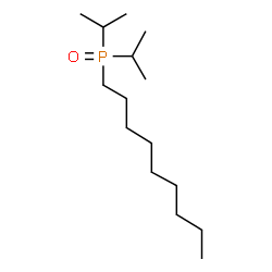Diisopropyl(nonyl)phosphine oxide Structure
