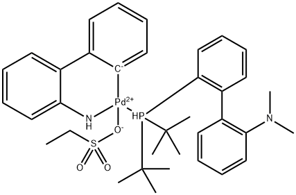 t-BuDavePhos Pd G4结构式