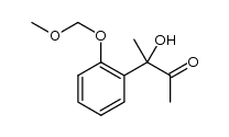 3-hydroxy-3-(2-(methoxymethoxy)phenyl)butan-2-one结构式