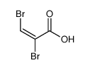 (E)-2,3-Dibromopropenoic acid结构式