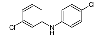 3-Chlorophenyl 4-chlorophenylamine结构式