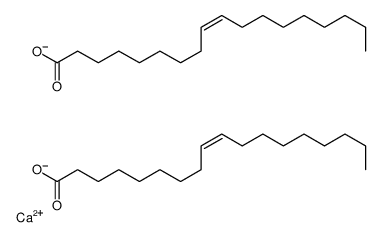calcium,(E)-octadec-9-enoate Structure