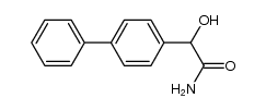 2-([1,1'-biphenyl]-4-yl)-2-hydroxyacetamide结构式