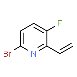6-Bromo-3-fluoro-2-vinylpyridine Structure