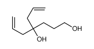 4-prop-2-enylhept-6-ene-1,4-diol结构式