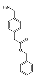 Benzyl 2-(4-(Aminomethyl)Phenyl)Acetate Structure