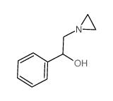 1-Aziridineethanol, a-phenyl-结构式