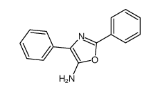 2,4-diphenyl-1,3-oxazol-5-amine结构式