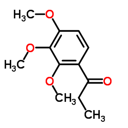 1-(2,3,4-Trimethoxyphenyl)-1-propanone结构式