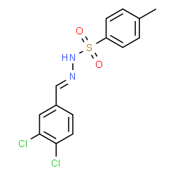 N'-(3,4-dichlorobenzylidene)-4-methylbenzenesulfonohydrazide Structure