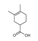 3,4-dimethylcyclohex-3-ene-1-carboxylic acid Structure