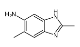 1H-Benzimidazol-5-amine,2,6-dimethyl-(9CI) Structure
