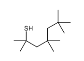 2,4,4,6,6-pentamethylheptane-2-thiol结构式