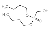Phosphonic acid,(hydroxymethyl)-, dibutyl ester (8CI,9CI) Structure