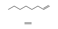 1-辛烯与乙烯的聚合物结构式