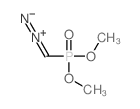 Phosphonic acid,P-(diazomethyl)-, dimethyl ester structure