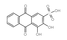 Anthracenesulfonicacid, 9,10-dihydro-1,2-dihydroxy-9,10-dioxo- (8CI,9CI)结构式