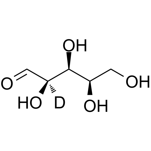 Xylose-d1-4 structure