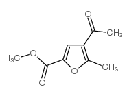 methyl 4-acetyl-5-methylfuran-2-carboxylate结构式