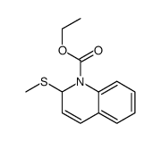 2-(Methylthio)-1(2H)-quinolinecarboxylic acid ethyl ester结构式