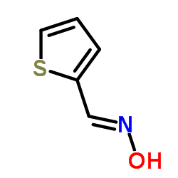Thiophene-2-carbaldehyde oxime structure