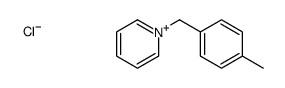 1-[(4-methylphenyl)methyl]pyridin-1-ium,chloride Structure