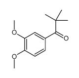 α,α-Dimethyl-3',4'-dimethoxypropiophenone Structure
