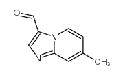 7-甲基咪唑并[1,2-a]吡啶-3-甲醛结构式