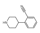 2-(哌啶-4-基)苯甲腈结构式