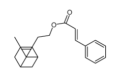 2-(6,6-dimethylbicyclo[3.1.1]hept-2-en-2-yl)ethyl cinnamate Structure