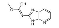 methyl N-(1H-imidazo[4,5-b]pyridin-2-yl)carbamate结构式