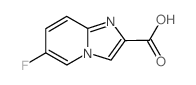 6-FLUORO-IMIDAZO[1,2-A]PYRIDINE-2-CARBOXYLIC ACID Structure