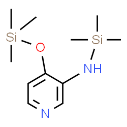 3-Pyridinamine,N-(trimethylsilyl)-4-[(trimethylsilyl)oxy]-(9CI) Structure