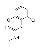 N-(2,6-Dichlorophenyl)-N'-methylguanidine结构式