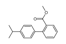 ethyl 4'-isopropylbiphenyl-2-carboxylate Structure